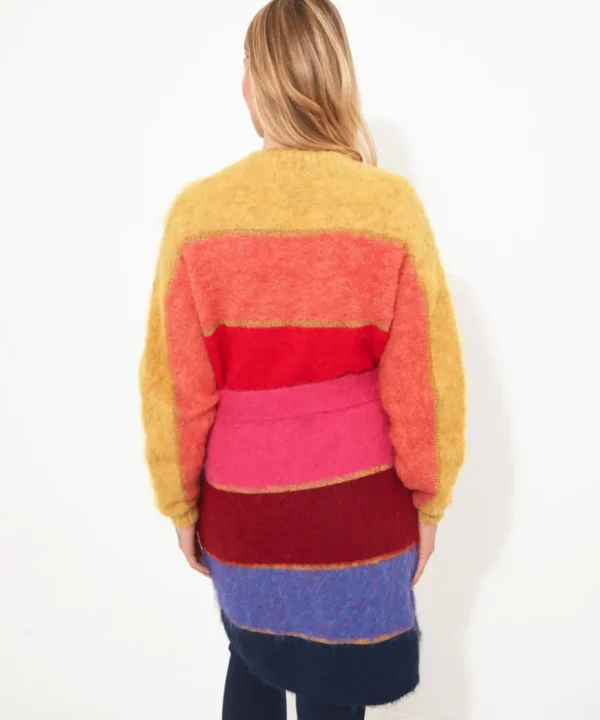 Gifts<Joe Browns Ibiza Multicolour Stripe Cardigan