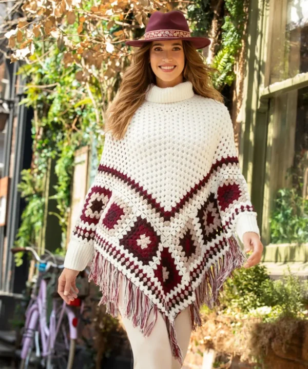Knitwear & Cardigans<Joe Browns Imogen Crochet Poncho