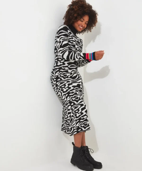 Knitwear & Cardigans<Joe Browns In A Swirl Jumper Dress