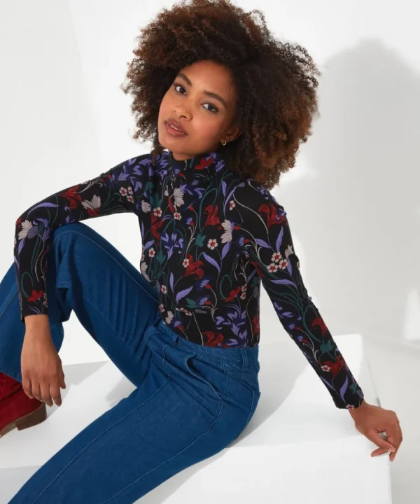 Tops& Tunics & Shirts<Joe Browns Into The Forest Printed Jersey Top