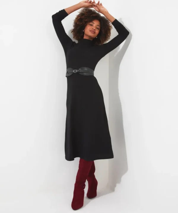 Dresses<Joe Browns Katie Knitted Jersey Dress