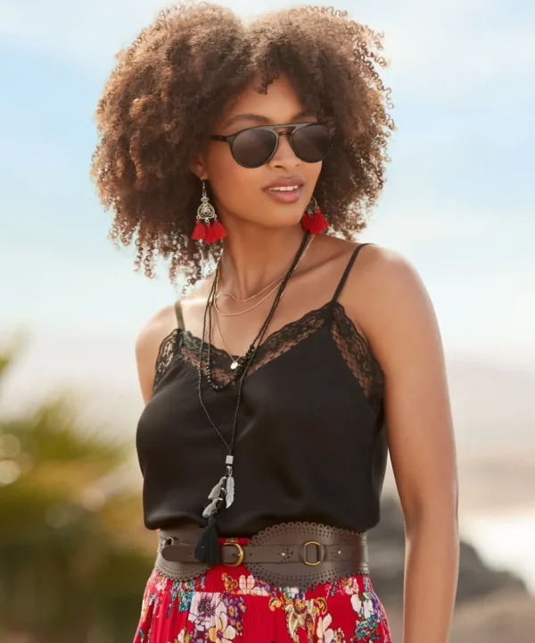 Tops& Tunics & Shirts<Joe Browns Lace Trim Cami Vest