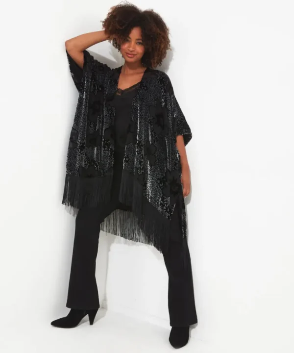 Gifts<Joe Browns Lara Burn Out Tassel Kimono
