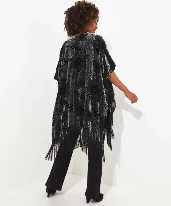 Gifts<Joe Browns Lara Burn Out Tassel Kimono
