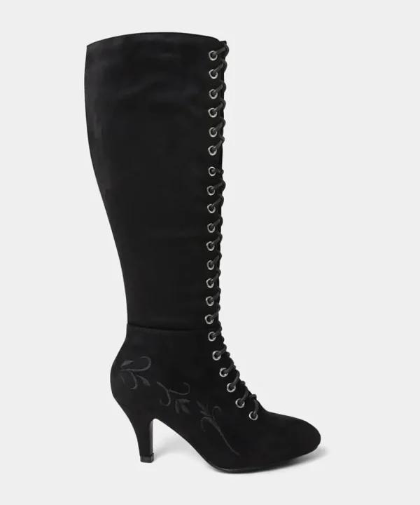 Boots & Shoes<Joe Browns Layla Lace Up Embroidered Boots