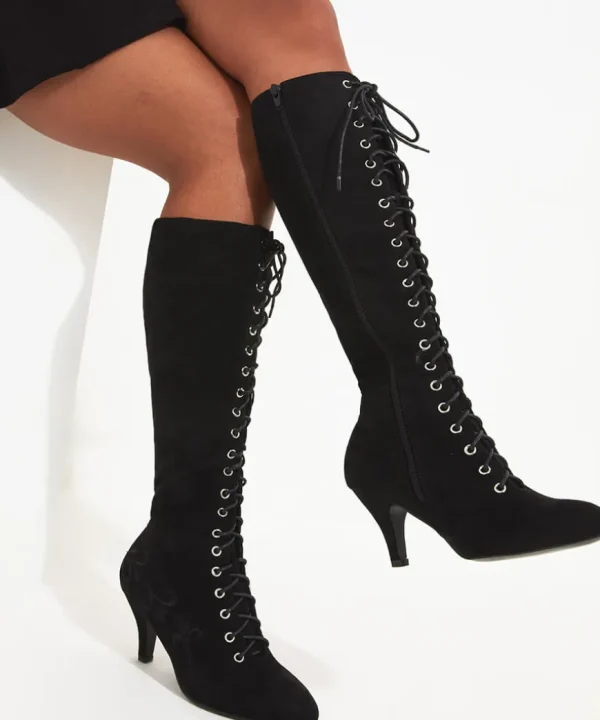Boots & Shoes<Joe Browns Layla Lace Up Embroidered Boots