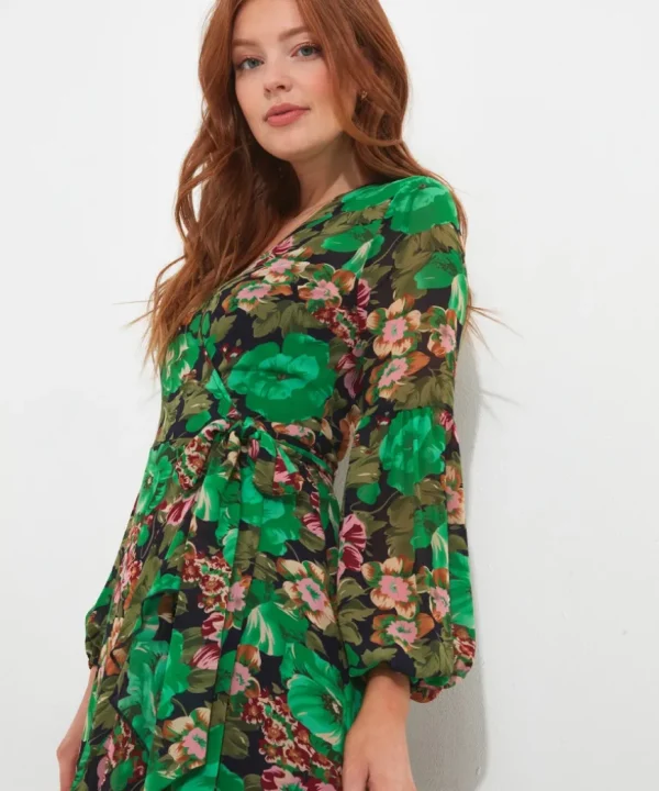 Dresses<Joe Browns Lily Printed Wrap Dress