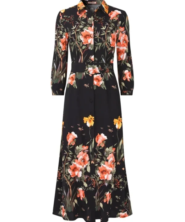 Dresses<Joe Browns Louisa Border Print Dress