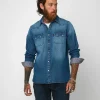 Shirts<Joe Browns Loved And Lived In Denim Shirt