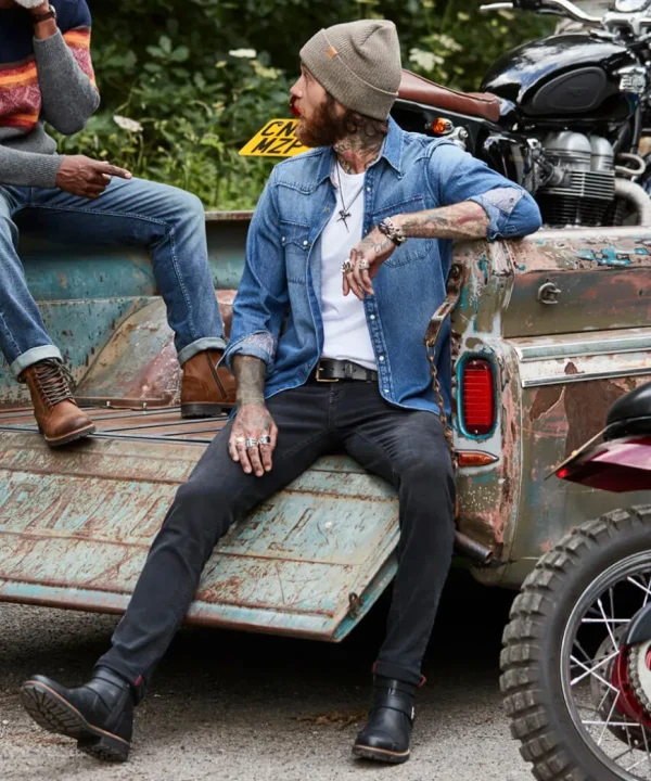 Shirts<Joe Browns Loved And Lived In Denim Shirt