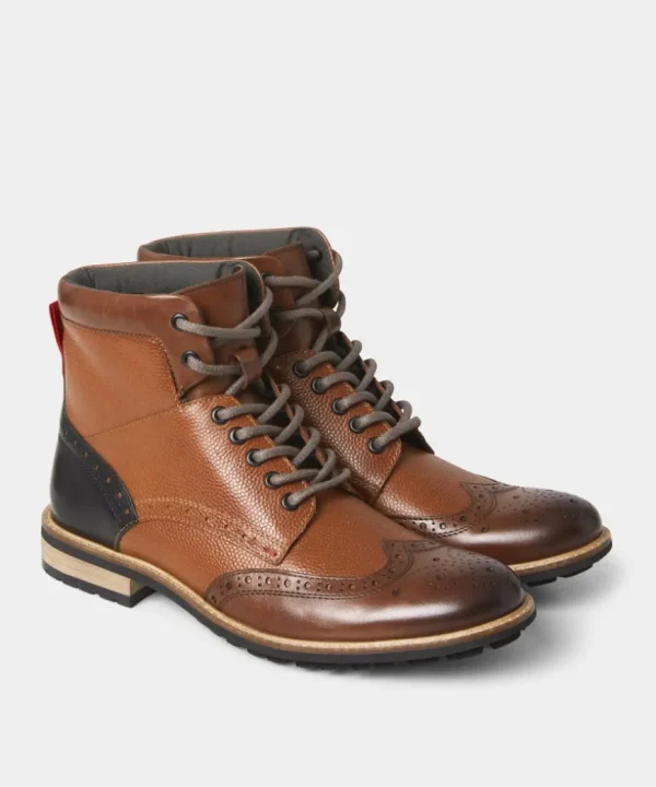 Boots& Shoes & Trainers<Joe Browns Mix Up Premium Leather Boots