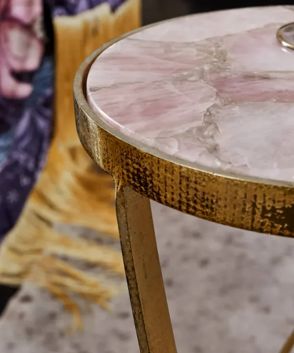 Nouveau Reflections<Joe Browns Nouveau Agate Top Martini Table