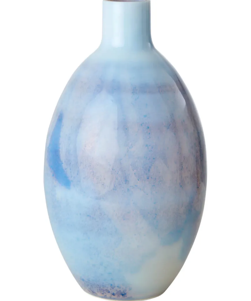 nouveau_blue_hue_vase_1.webp Home Accessories<Joe Browns Nouveau Blue Hue Vase