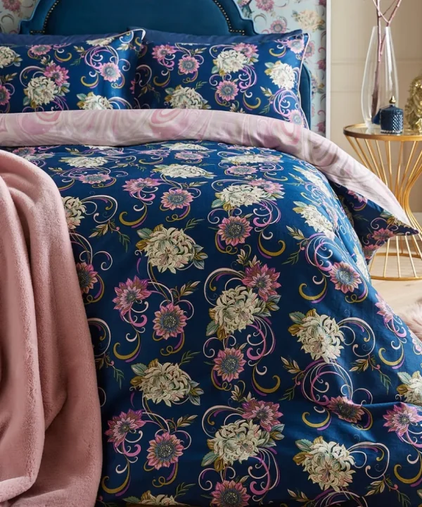 Bedding<Joe Browns Nouveau Peacock Reversible Bedset