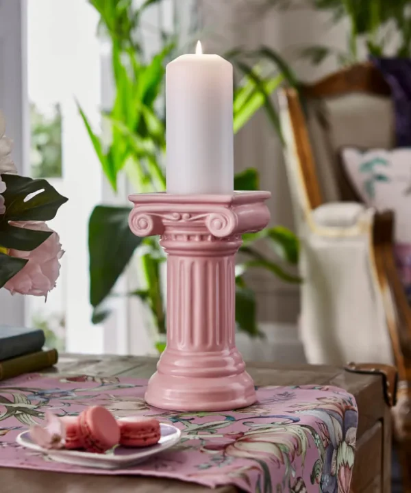 Gifts<Joe Browns Nouveau Pink Grecian Candle Holder