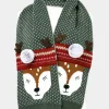 Gifts<Joe Browns Oh Deer Knitted Scarf