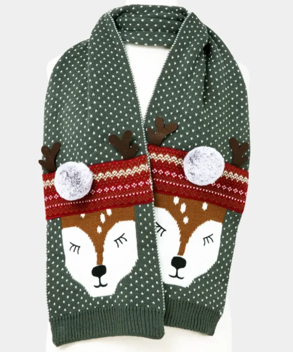 Gifts<Joe Browns Oh Deer Knitted Scarf
