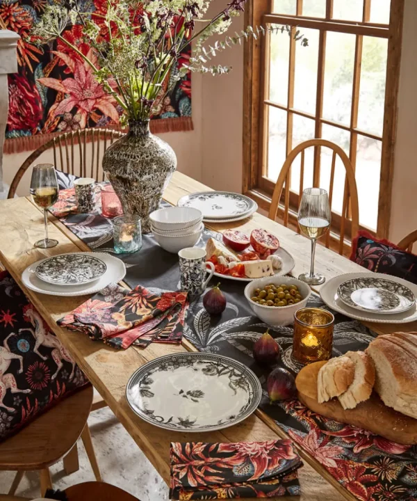 Tableware & Dining<Joe Browns Pack Of 4 Fantastically Floral Cotton Napkins
