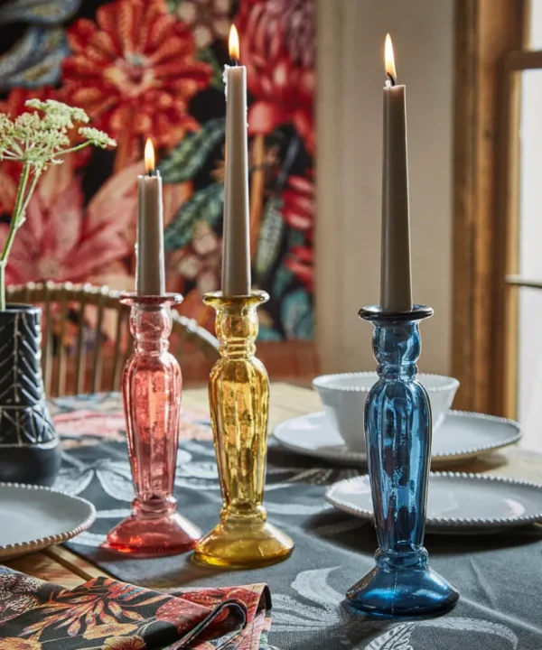 Gifts<Joe Browns Pack Of 3 Recycled Glass Tall Candle Holders