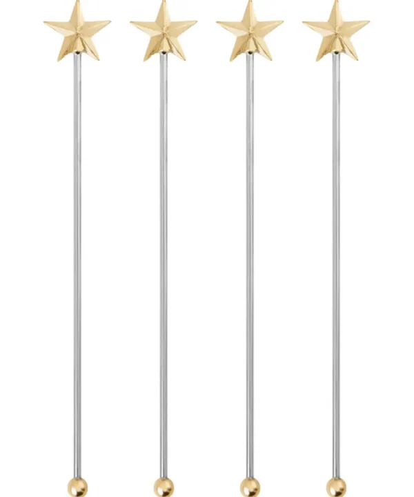 Gifts<Joe Browns Pack Of 4 Star Drinks Stirrers