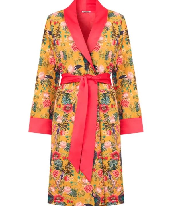 Gifts<Joe Browns Peacock Print Dressing Gown