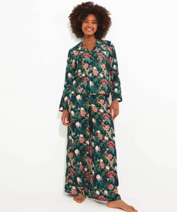 Gifts<Joe Browns Peacock Print Pyjama Bottoms