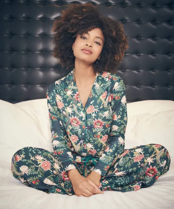 Gifts<Joe Browns Peacock Print Pyjama Bottoms