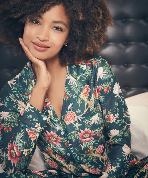 Gifts<Joe Browns Peacock Print Pyjama Top