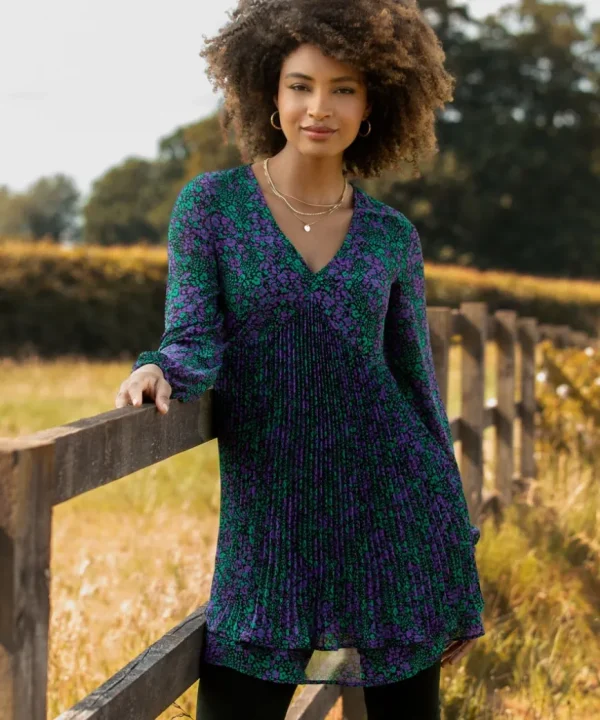 Dresses<Joe Browns Perfect Plisse Tunic Dress