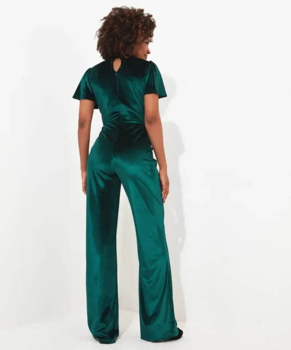 Jeans & Trousers<Joe Browns Perfection Velour Jumpsuit