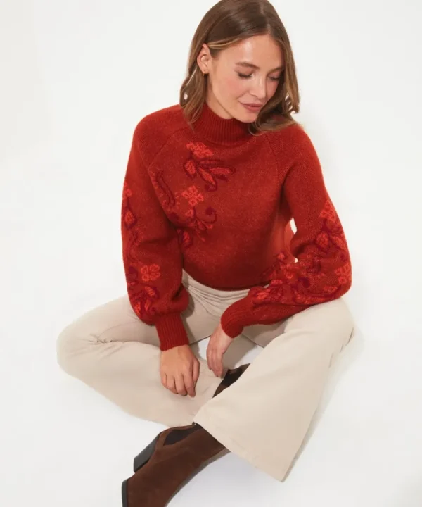 Knitwear & Cardigans<Joe Browns Perfectly Paisley Jumper