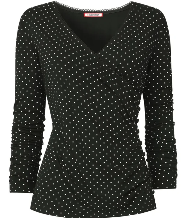 Tops& Tunics & Shirts<Joe Browns Perfectly Polka Dot Jersey Top