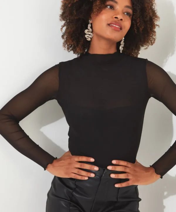 Tops& Tunics & Shirts<Joe Browns Pixie Mesh Top