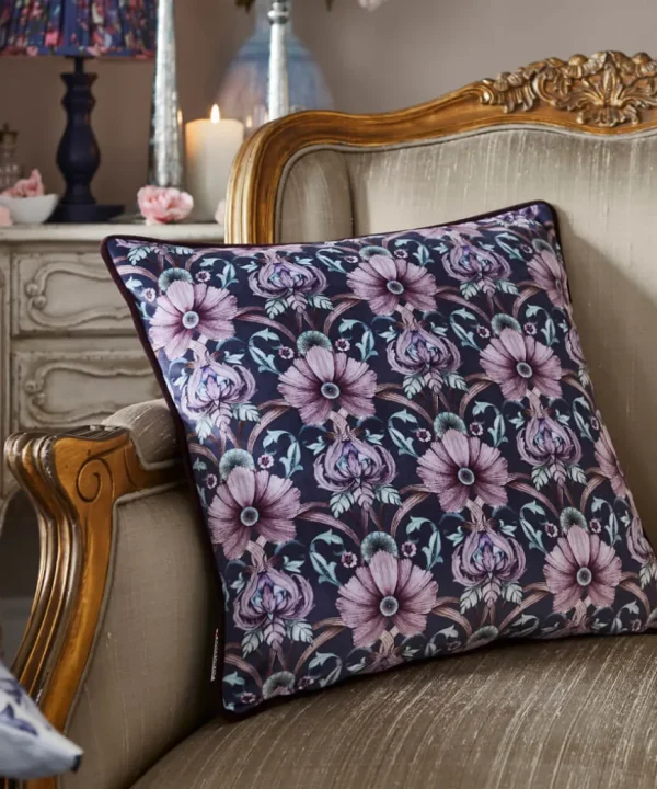 Cosy This Christmas<Joe Browns Poised Peacocks Reversible Cushion