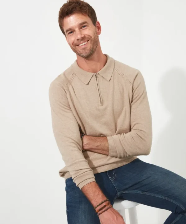 Knitwear & Jumpers<Joe Browns Premium Knitted Polo