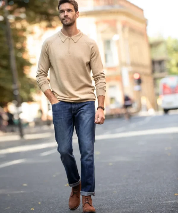 Knitwear & Jumpers<Joe Browns Premium Knitted Polo
