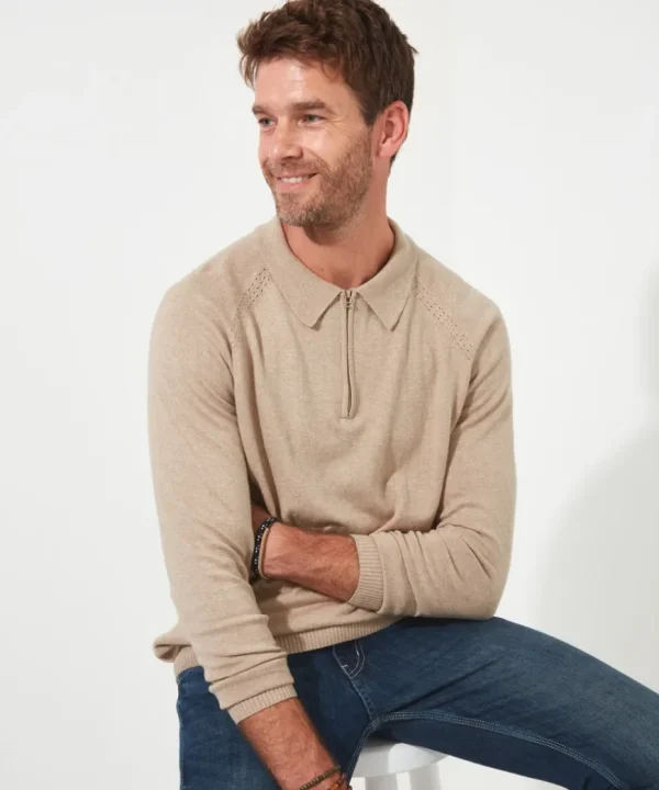 Knitwear & Jumpers<Joe Browns Premium Knitted Polo