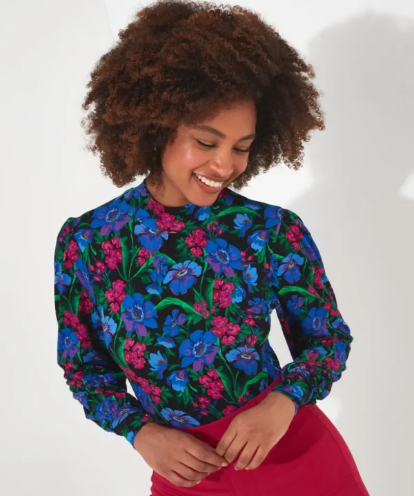 Tops& Tunics & Shirts<Joe Browns Radiant Floral Print Top