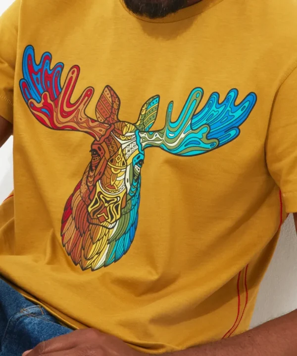 T-Shirts & Tops<Joe Browns Rainbow Stag Tee