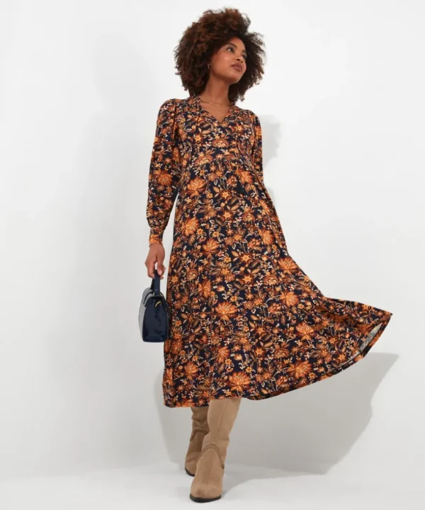 Dresses<Joe Browns Rich Floral Jersey Dress
