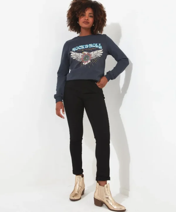 Tops& Tunics & Shirts<Joe Browns Rock & Roll Sweatshirt