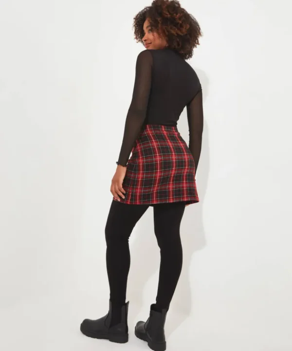 Jeans & Trousers<Joe Browns Rock Check Skirted Leggings
