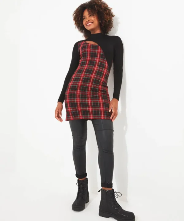 Dresses<Joe Browns Rock Check Tunic
