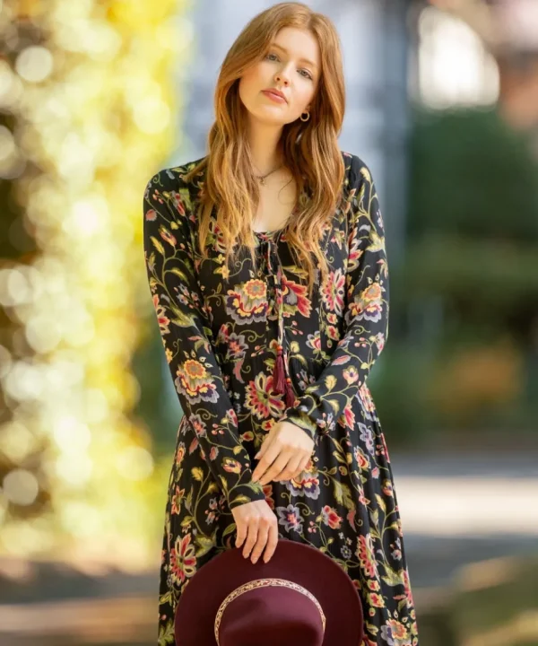 Dresses<Joe Browns Rowena Printed Maxi Dress