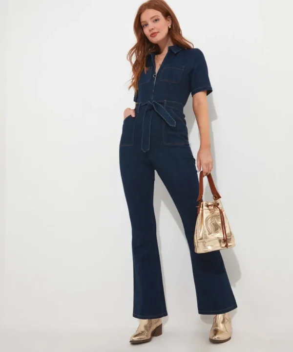 Jeans & Trousers<Joe Browns Roxie Denim Jumpsuit