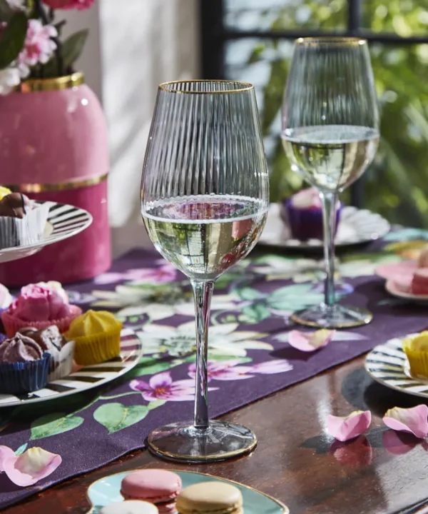Tableware & Dining<Joe Browns Set Of 4 Elegant Smokey Grey Glasses