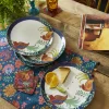 Tableware & Dining<Joe Browns Set Of 4 Folk Floral Dinner Plates