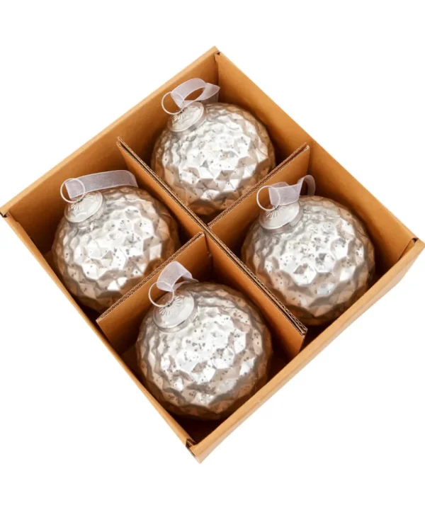 Gifts<Joe Browns Set Of 4 Honeycomb Christmas Baubles