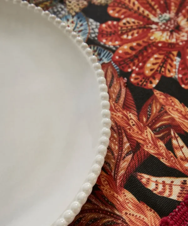 Home Accessories<Joe Browns Set Of 4 Organic Beaded Side Plates