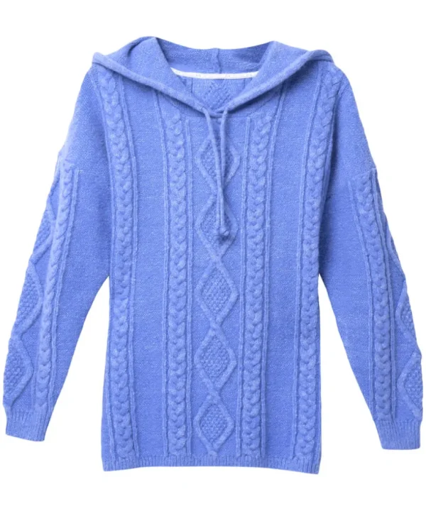 Tops& Tunics & Shirts<Joe Browns Sloe Joes Cable Knit Hoody